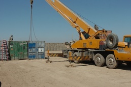 Spartans' latest patrol base under construction