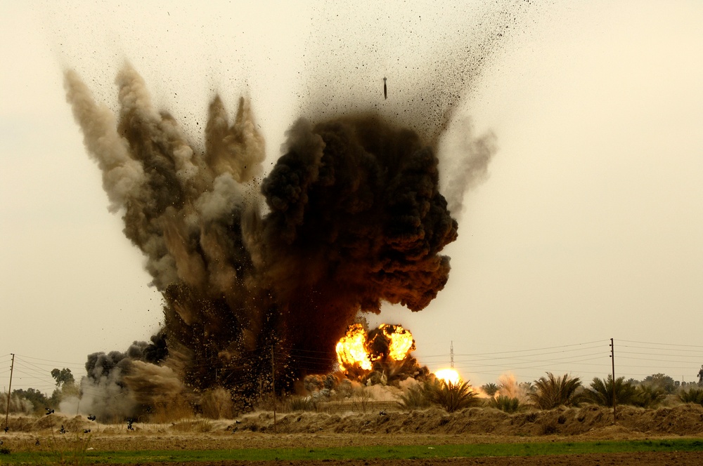 Air strike destroys torture house