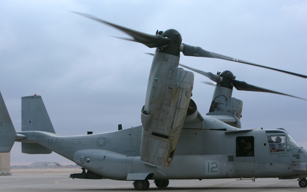 flight line of Al Asad