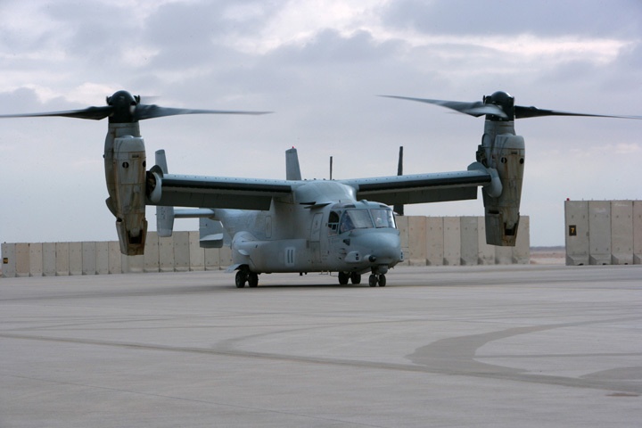 flight line of Al Asad