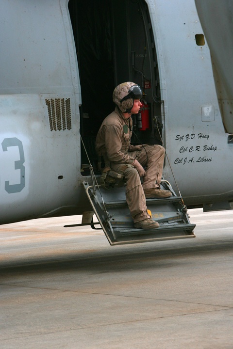 flight line of Al Asad