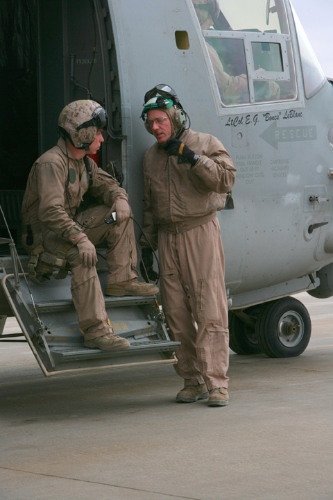 flight line of Al Asad