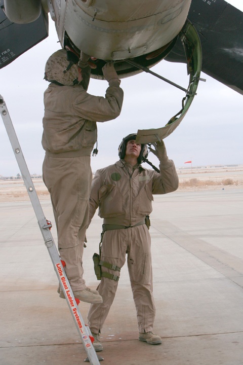 flight line of Al Asad