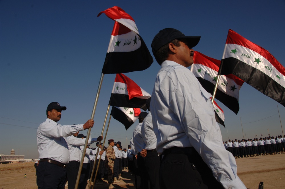 Iraqi Police Trainee Graduation