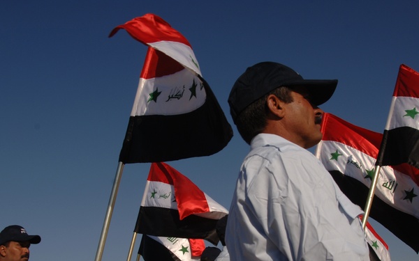 Iraqi Police Trainee Graduation