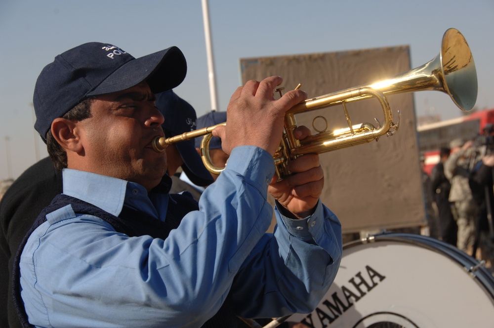 Iraqi Police Trainee Graduation