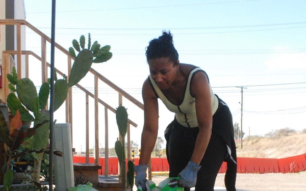 Cuzco Barracks Resident Brightens Lives With Colorful Garden