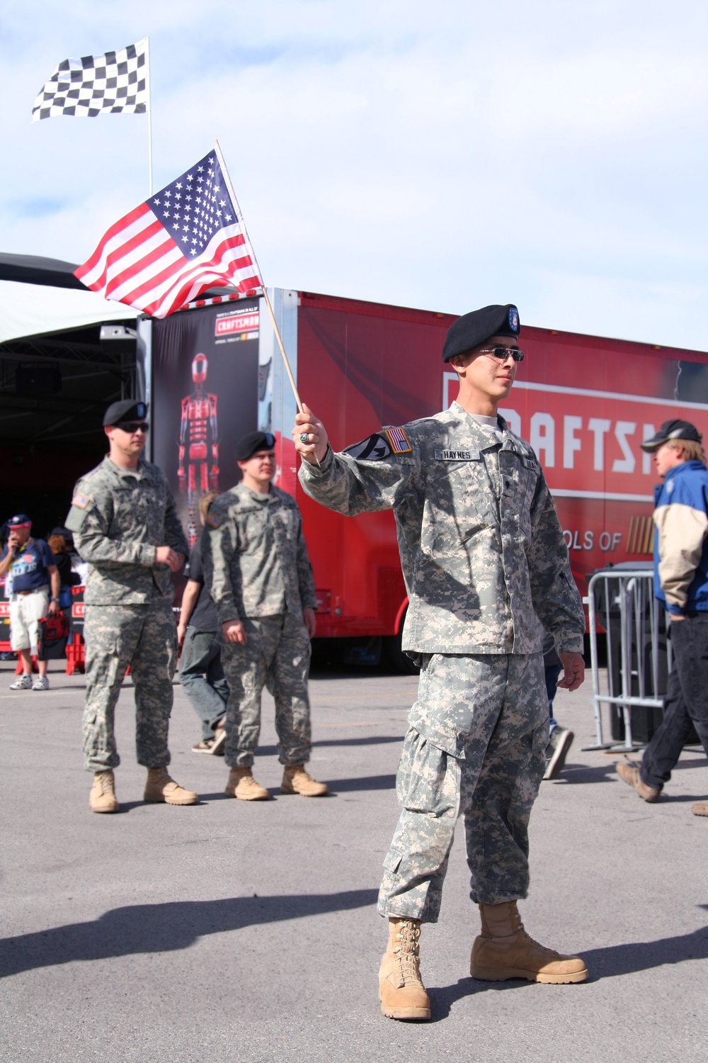 Recruiting at NASCAR