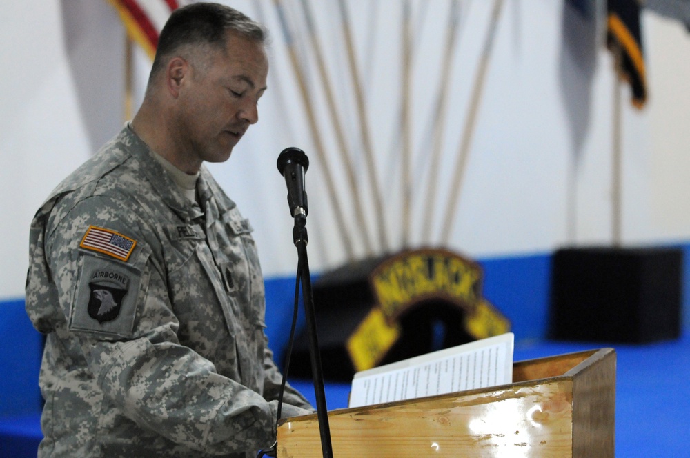 Top NCO in Iraq Inducts Newest