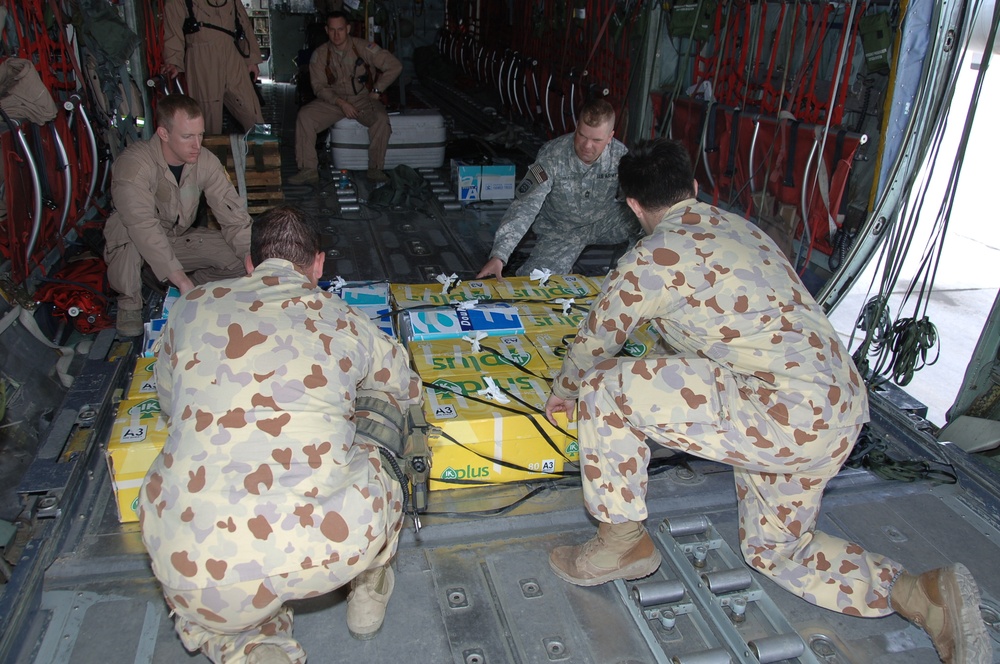 Airmen aid coalition ground forces one leaflet at a time