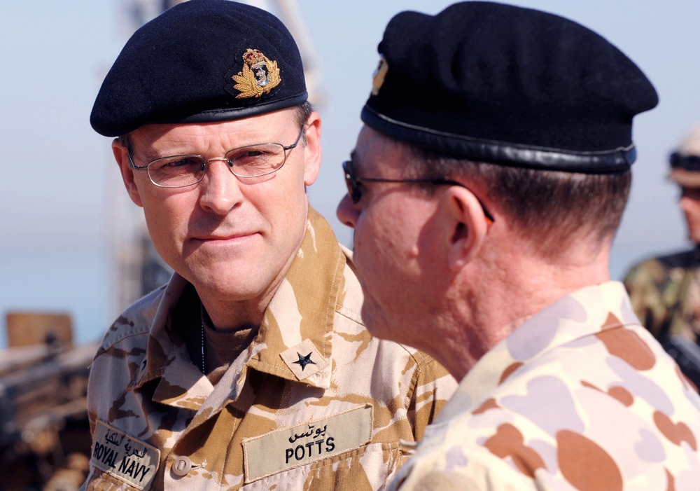 UK assumes command of Combined Task Force 158