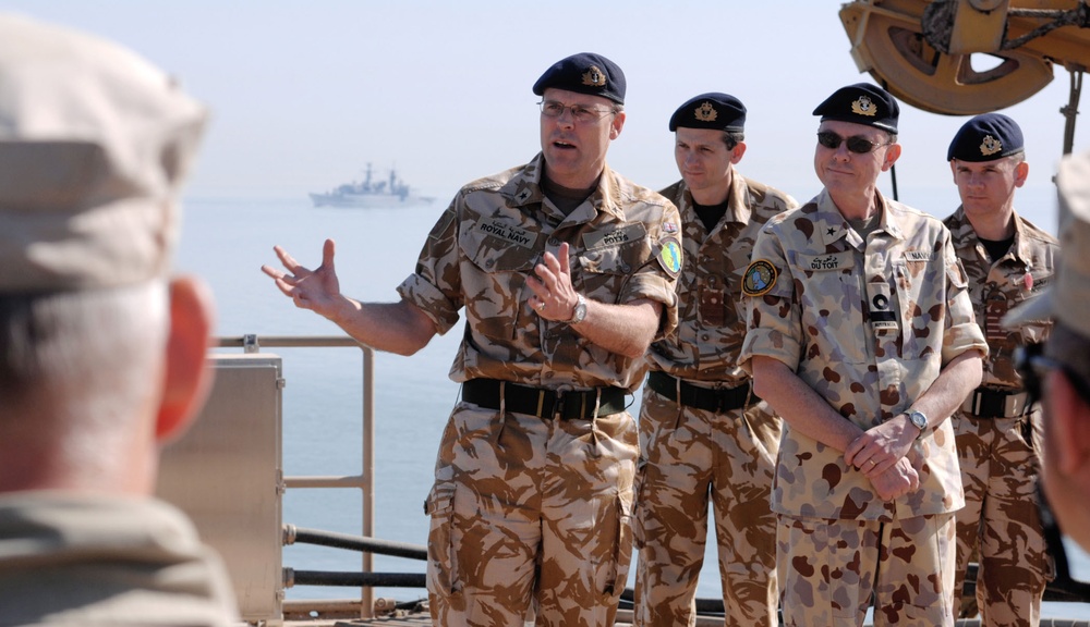 UK assumes command of Combined Task Force 158