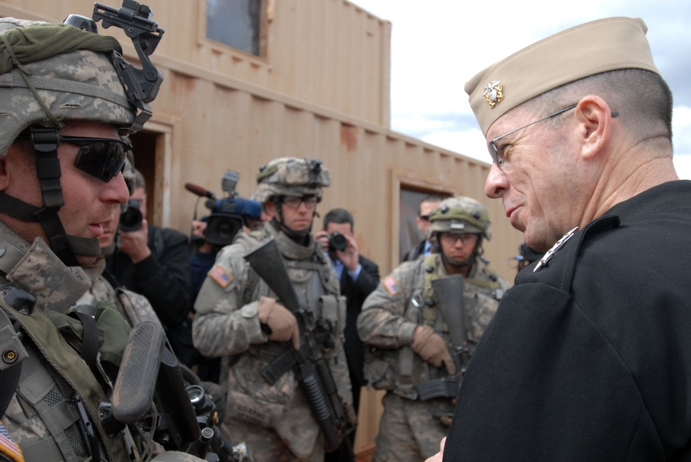 Chairman of Joint Chiefs of Staff visits Warhorse Soldiers