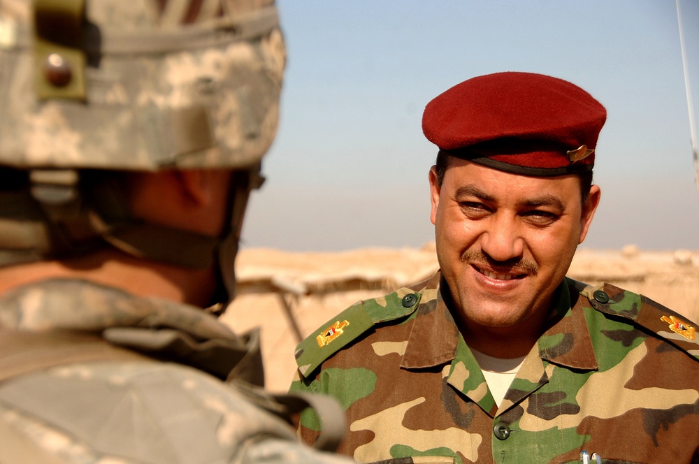 MiTT Training with Iraqi Army