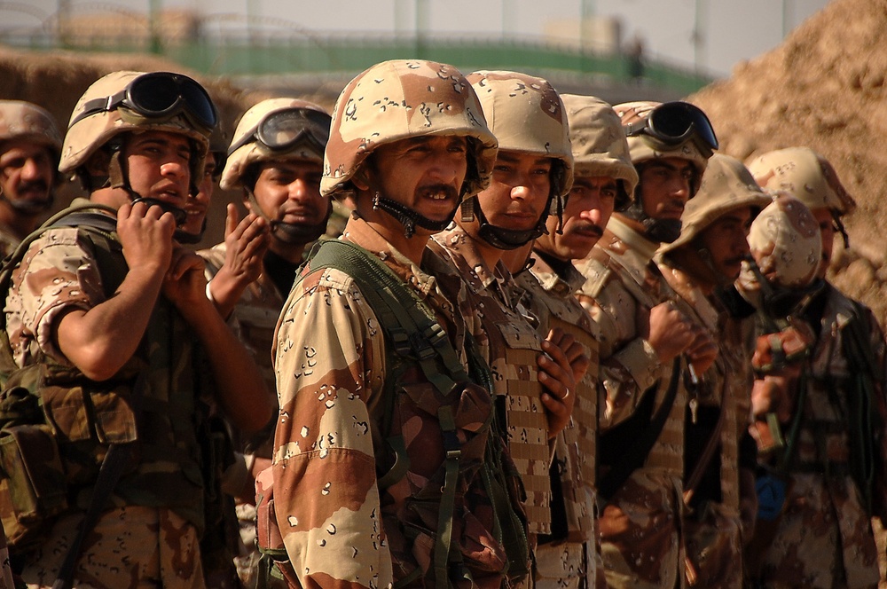 MiTT Training with Iraqi Army