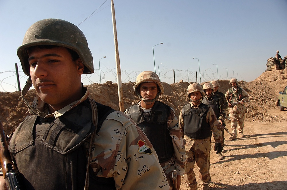 MiTT Training with Iraqi Army