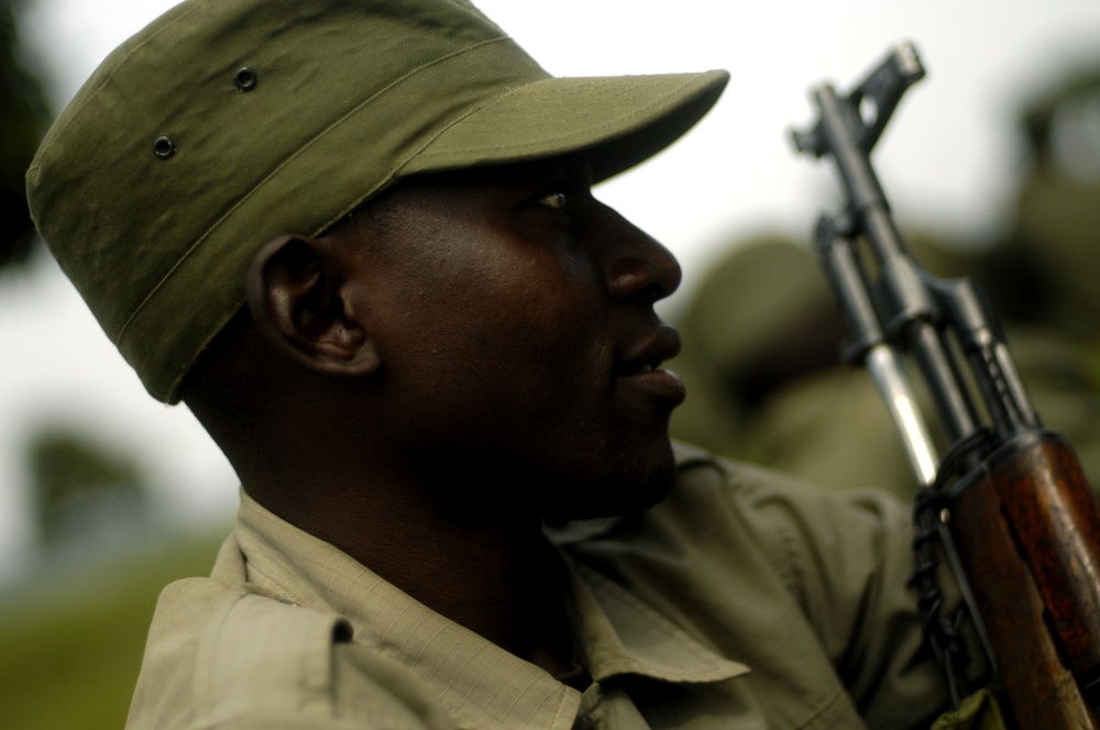 Uganda Army Soldiers Training