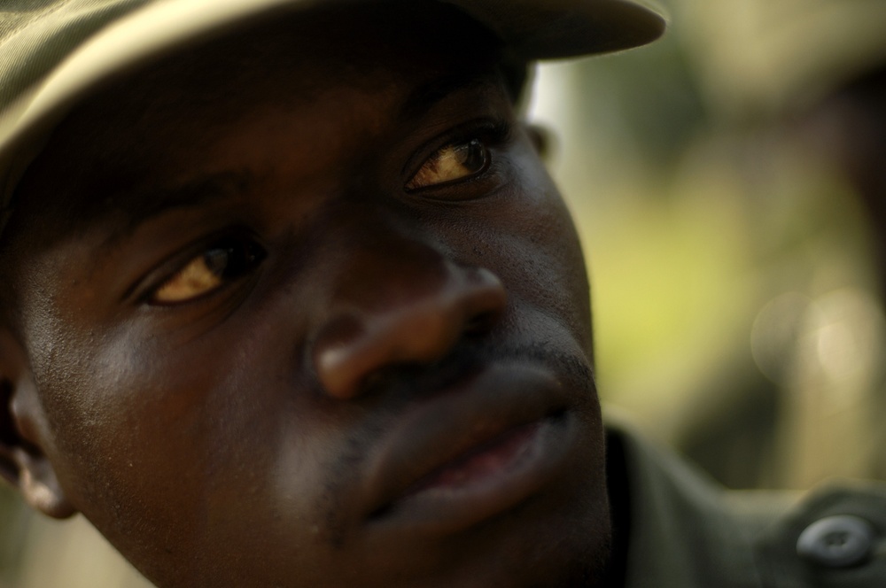 Uganda Army Soldiers Training