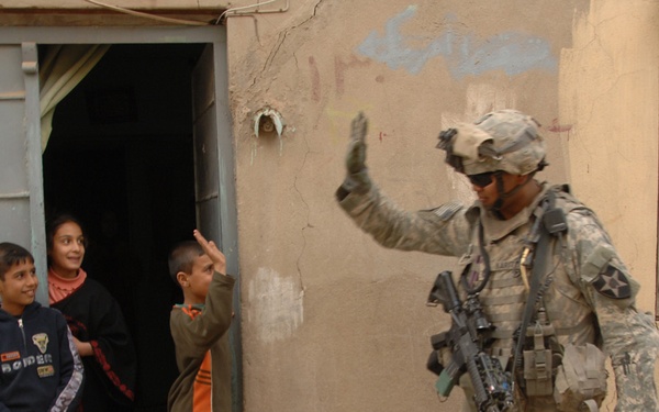 Alpha Company Conducts a 24 Hour Security Stand