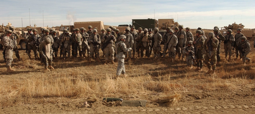 4th Engineers, 2nd Brigade Combat Team, 4th Infantry Division Pave the Way With Route Clearance Training