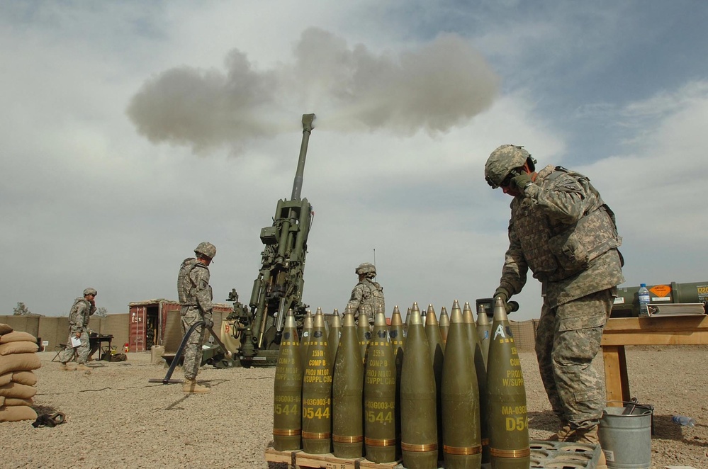 Foward Operating Base Salerno live-fire exercise