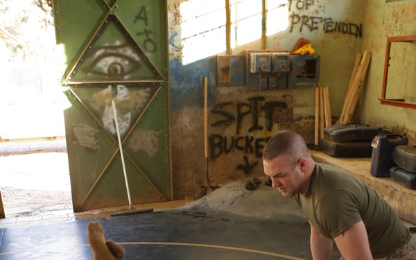 Marine deploys to Iraq, puts dream on hold
