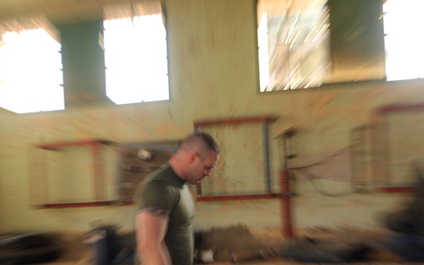 Marine deploys to Iraq, puts dream on hold
