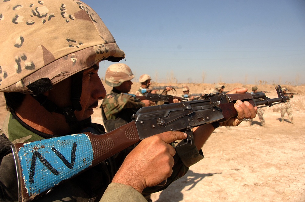MiTT Training with Iraqi Army