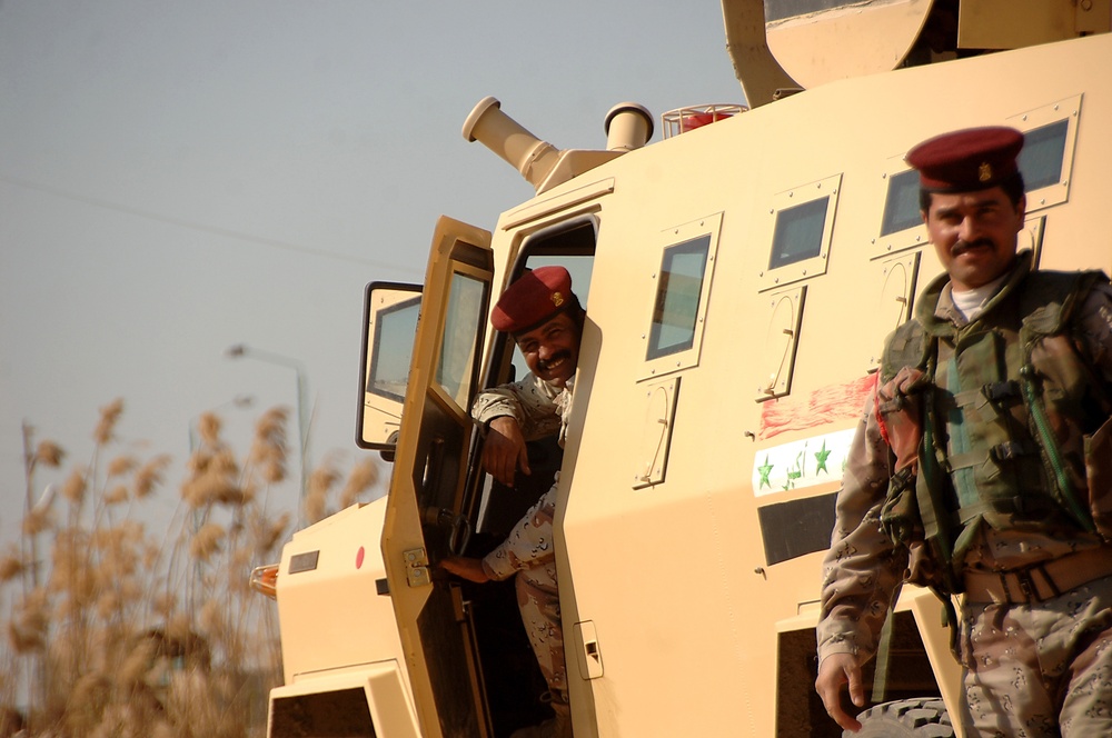 MiTT Training with Iraqi Army