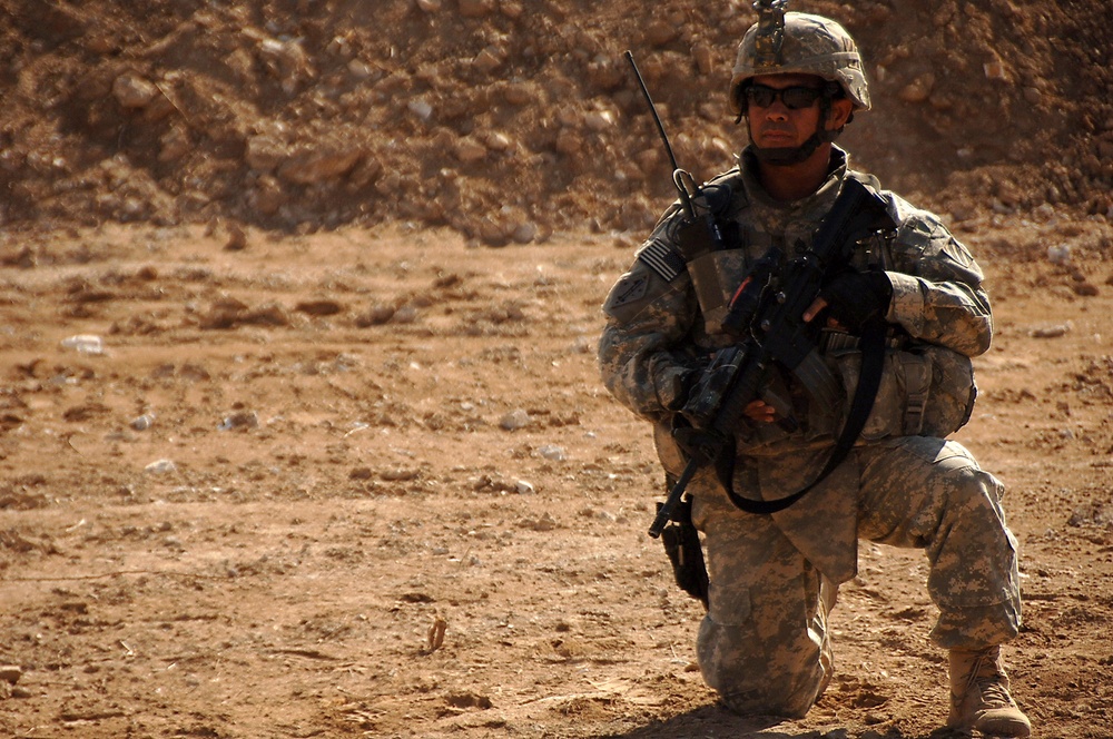 MiTT Training with Iraqi Army