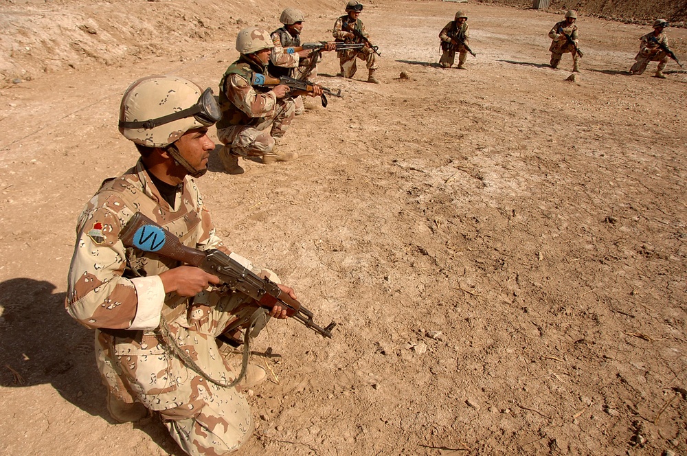 MiTT Training with Iraqi Army