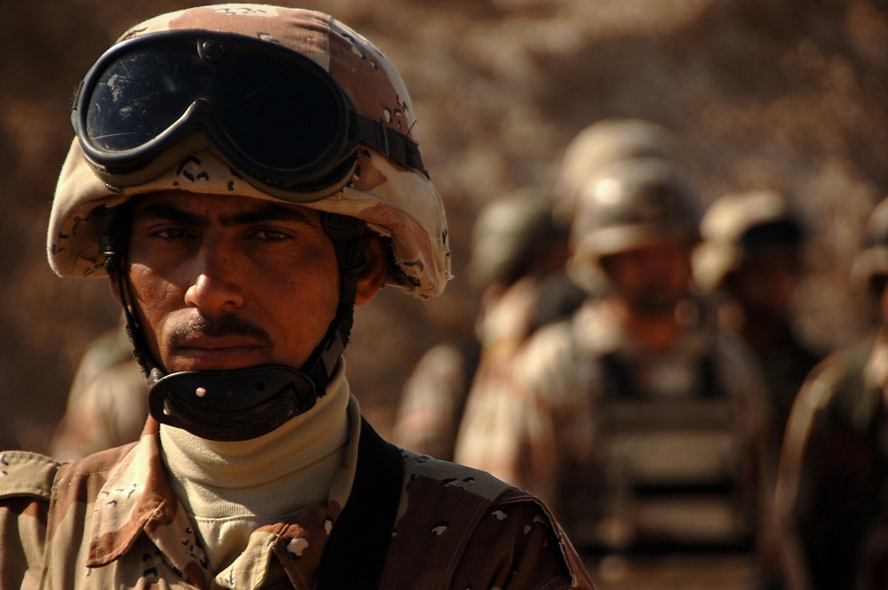 MiTT Training with Iraqi Army