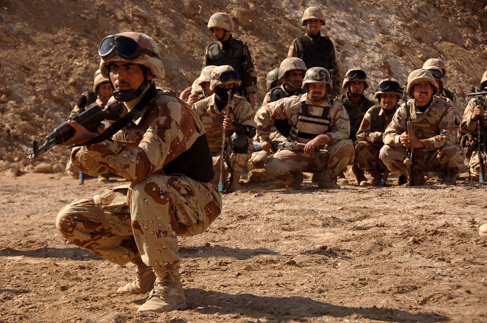 MiTT Training with Iraqi Army