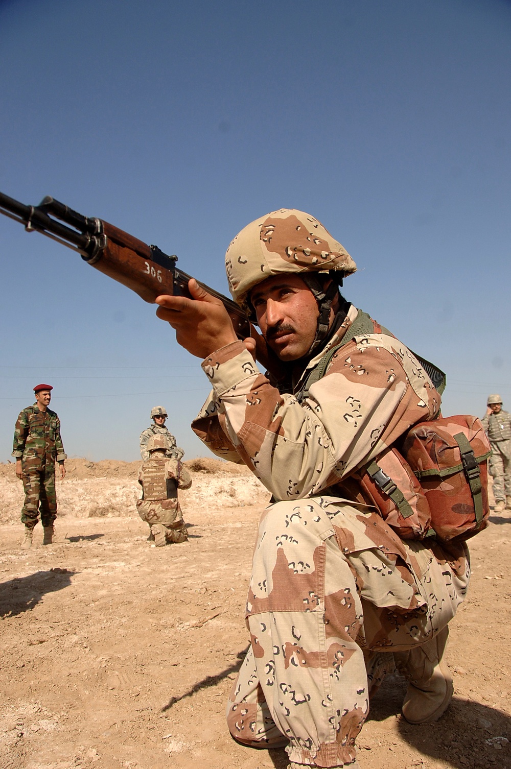 MiTT Training with Iraqi Army
