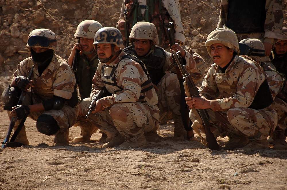 MiTT Training with Iraqi Army