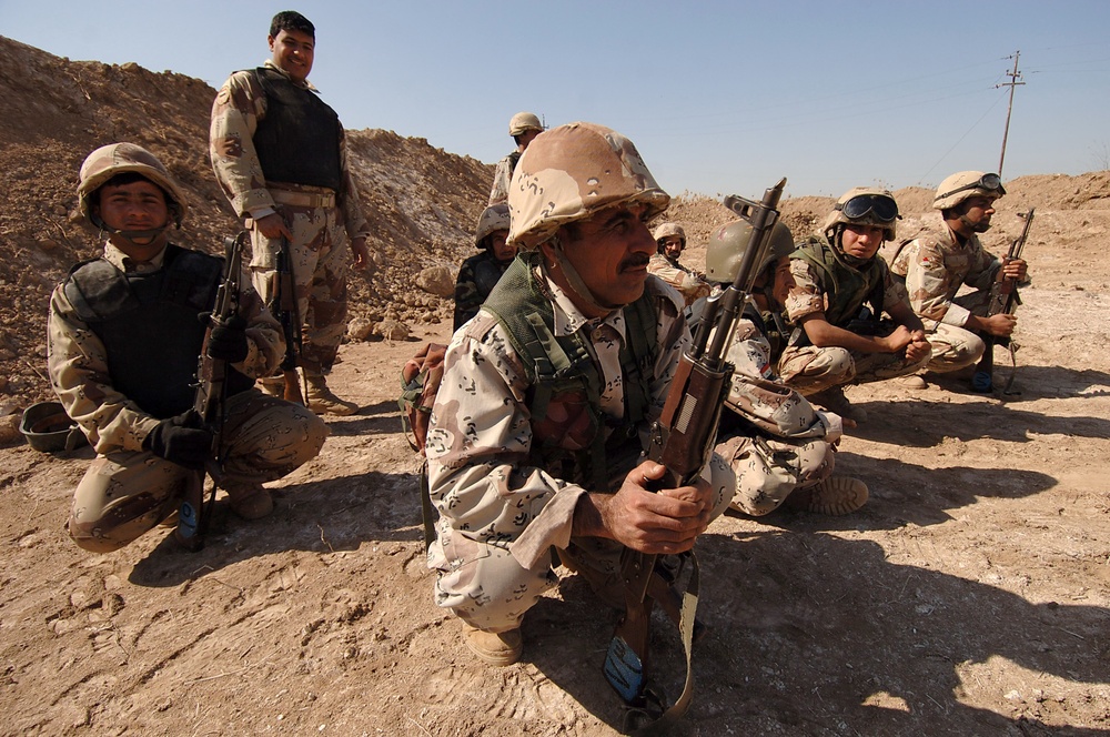 MiTT Training with Iraqi Army