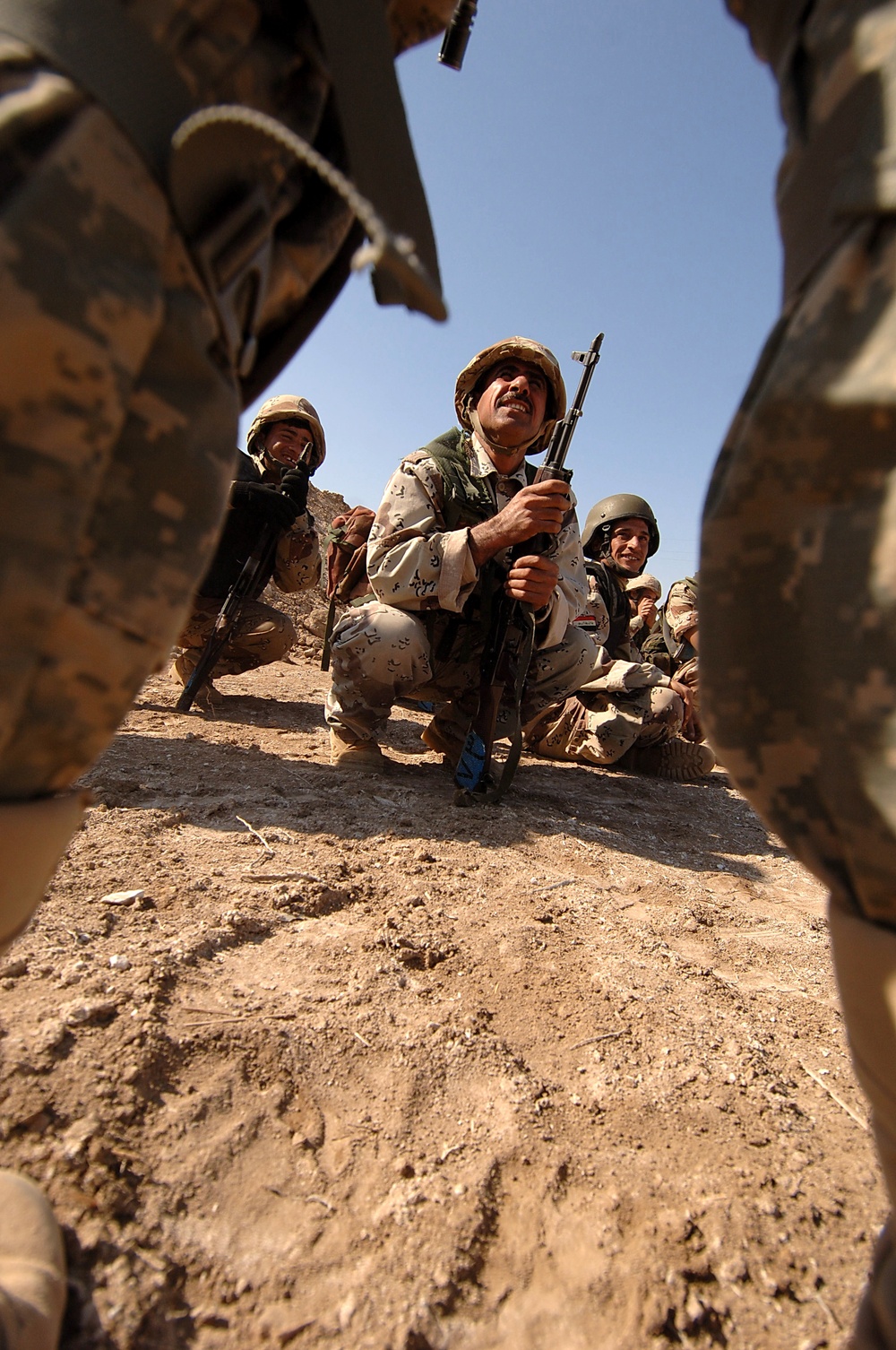 MiTT Training with Iraqi Army