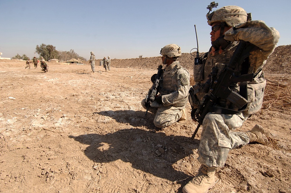 MiTT Training with Iraqi Army