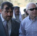 Senator John McCain Steps on Deck, Surveys Progress