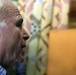 Senator John McCain steps on deck, surveys progress