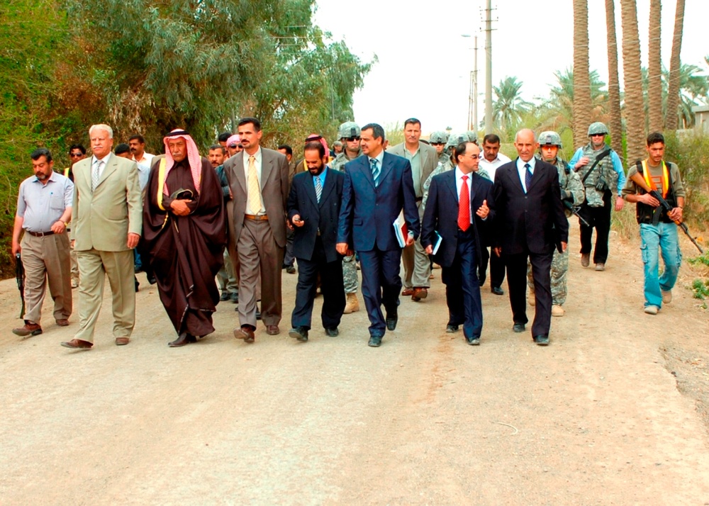 Chairman of Baghdad Province Rural Projects Committee Visits 2nd BCT AO