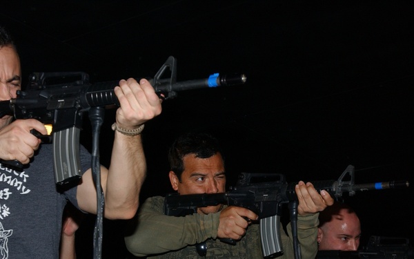 Operation MySpace stars hang out with soldiers