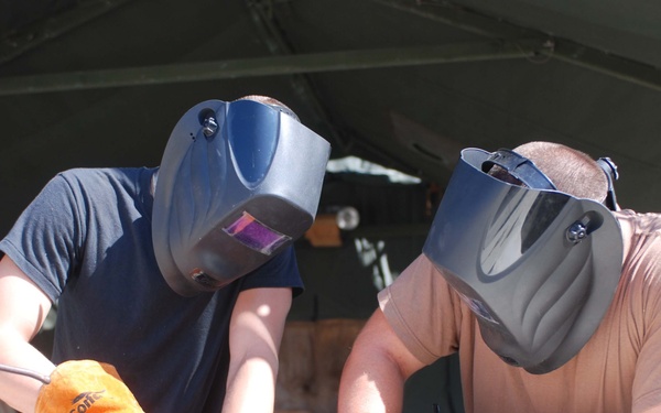 New Air Force Faces Working at Camp Justice