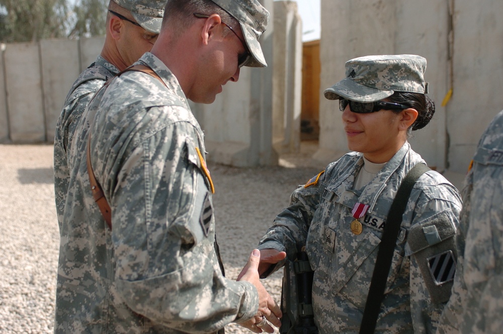 Soldiers recognized for contributions