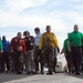 Sailors Take Part in a Foreign Object Damage Walk