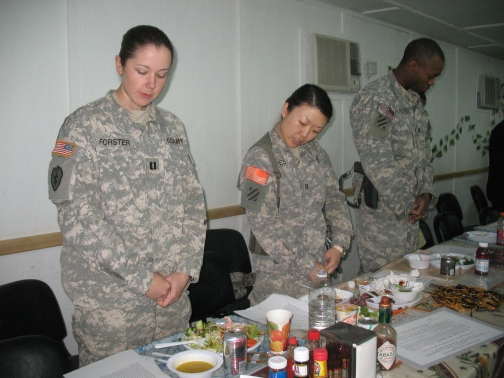 3rd BCT officers celebrate West Point Founders Day