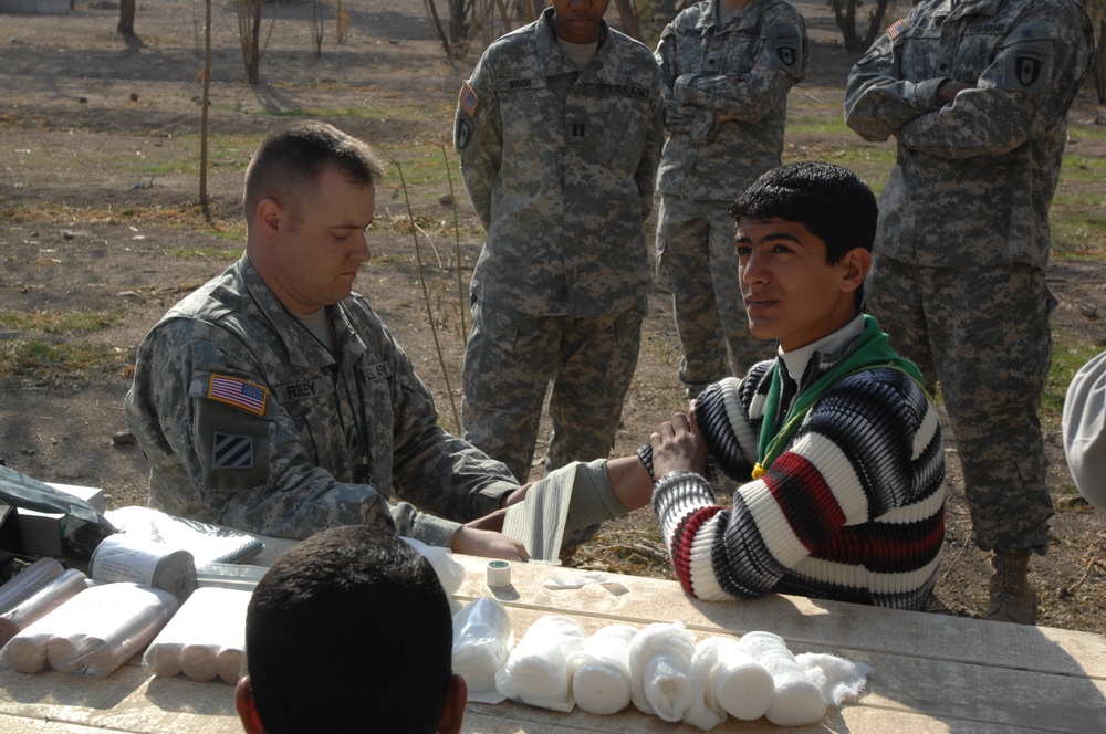 45th IBCT Activities in Baghdad