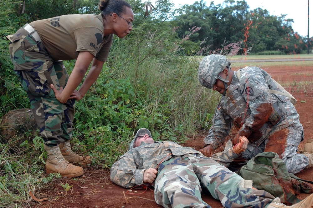 In the air or on the ground, Aviation Soldiers train to provide emergency care