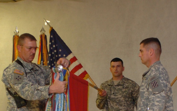 1st BCT cases colors, bids farewell to Ramadi