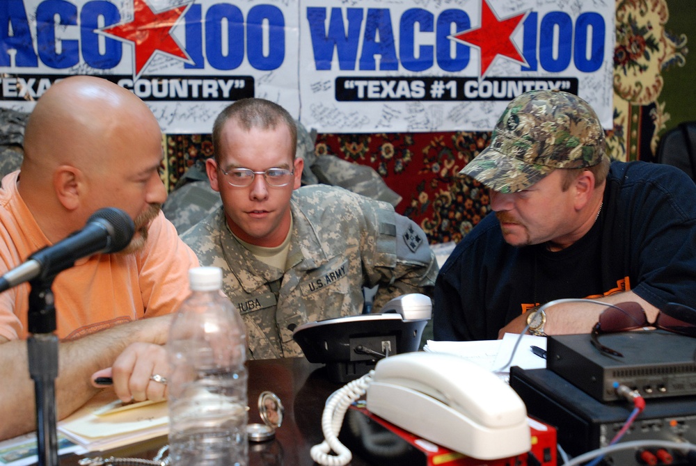 The hosts with the most: Texas radio DJs lasso Camp Liberty